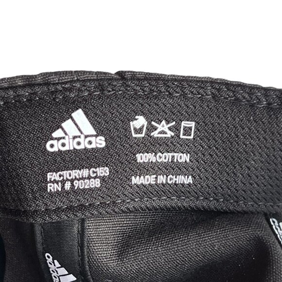 ADIDAS Mens Black Gold Baseball Hat - Picture 5 of 6